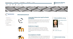 Desktop Screenshot of informationszentrum.fh-offenburg.de